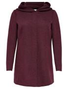 Carsedona Light Coat Otw Noos Burgundy ONLY Carmakoma