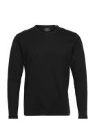 Fine Jersey Thor Tee Ls Fav Black Mads Nørgaard
