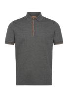 Mmgharvey Polo Ss Tee Grey Mos Mosh Gallery