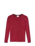 5X5 Classic Stripe Talika Top Red Mads Nørgaard