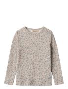 Wool T-Shirt L/S Alfie Beige Wheat