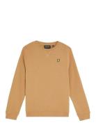 Crew Neck Sweatshirt Orange Lyle & Scott