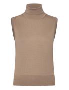 Turtleneck Vest Beige Filippa K