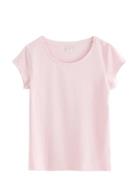 Top With Cap Sleeves Pink Lindex