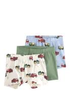 Boxer 3 Pack Aop Fire Engine H Patterned Lindex