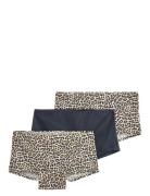 Panties Boxer 3P Leo Patterned Lindex