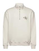 Ls Eu 350Terry Micro Monologo Qt Cream Calvin Klein Jeans