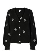 Yasfleur Ls Knit Cardigan S. Noos Black YAS