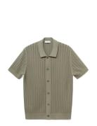 100% Cotton Shirt Structure Khaki Mango