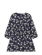 Sadia Printed Dress Navy Liewood