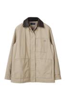 Cotton Canvas Chore Jacket Beige Lexington Clothing