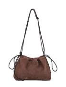 Suede Giana Bag Brown Becksöndergaard