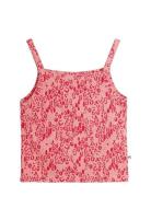 Mini Leopard Aop Tank Top Pink Mini Rodini