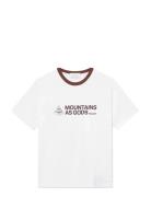 Wwsloane Tee Mega 25214 White WOOD WOOD