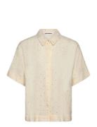 Srmargot Freedom Dot Ss Shirt Yellow Soft Rebels