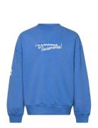 Tnpelle Os Sweatshirt Blue The New