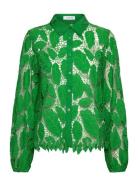 Lace Shirt Green Coster Copenhagen