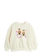 Bees Sp Sweatshirt Cream Mini Rodini