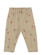 Pants Corduroy W. Lining Beige Minymo