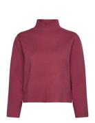 Mslupi High Neck Knit Pullover Red Minus