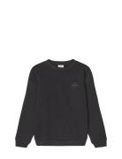 Mix Sweat Sonar Sweatshirt Black Mads Nørgaard
