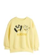Panda & Cat Sp Sweatshirt Yellow Mini Rodini