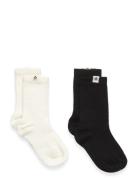 Basic Wool Blend Socks 2-Pack Patterned Mini Rodini