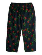 Lingonberries Aop Woven Trousers Black Mini Rodini
