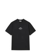 Cotton Jersey Dassel Tee Black Mads Nørgaard