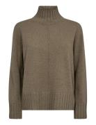 Mmaima Cashmere Highneck Knit Brown MOS MOSH