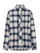 Montreal Shirt Navy Nué Notes