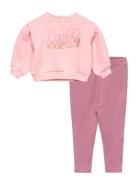 Gg-Legging Set Pink Levi's