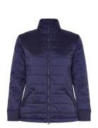 Quilted Puffer Jacket Navy Callaway