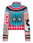 Kitti Knit Blouse Pink Hunkøn