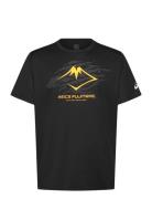 Fujitrail Logo Ss Top Black Asics