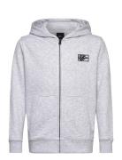 By Blocked Box Fz Hoodie Grey VANS
