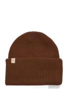Big Fold Up Beanie Brown Revolution