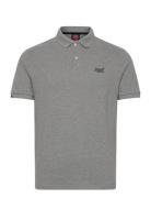 Vint Destroy Polo Grey Superdry