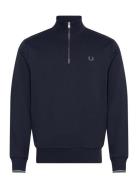 Half Zip Sweatshirt Navy Fred Perry
