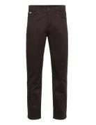 Twill Superflex 5 Pocket Pants Brown Lindbergh