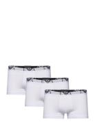 Men's Knit 3Pack Trunk White Emporio Armani