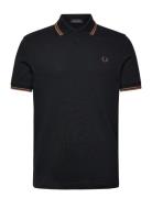 Twin Tipped Fp Shirt Black Fred Perry