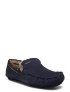 Barbour Monty Moccasin Slipper Navy Barbour