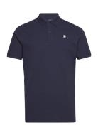 Dunda Slim Polo S\S Navy G-Star RAW
