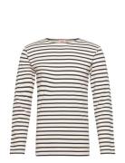 Striped Breton Shirt Héritage Brown Armor Lux