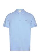 Reg Shield Ss Pique Polo Blue GANT