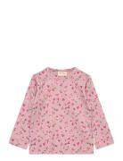 T-Shirt L/S Printed Pink Petit Piao