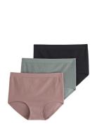 Brief Sally High Seam 3 Pack Patterned Lindex