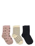 Thora Socks - 3-Pack Patterned Mp Denmark