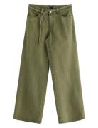 Trousers Peggy Twill Green Lindex